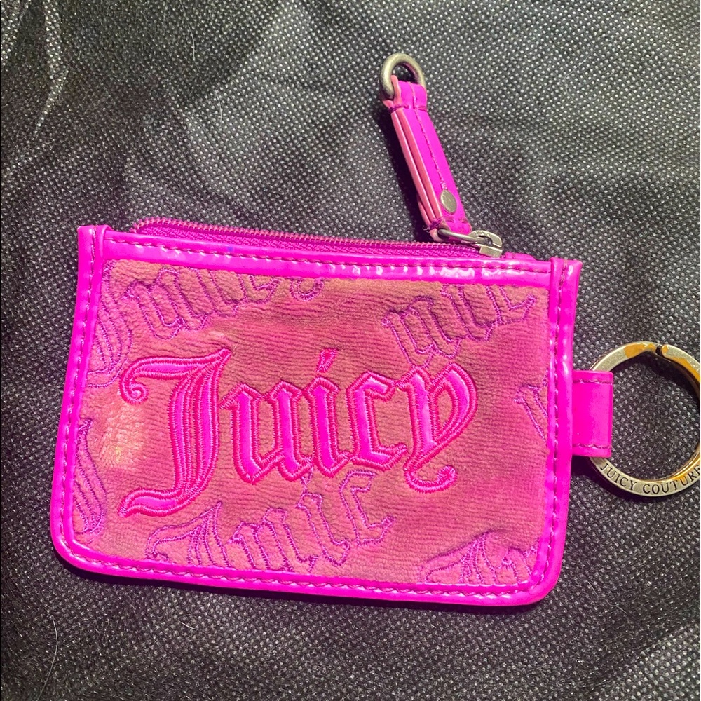 Extremely Rare Vintage Pink Juicy Couture Card Holder